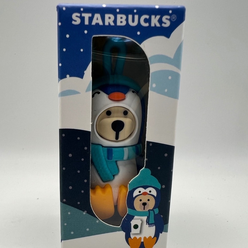 Starbucks Mexico Bearista Penguin Stopper 2025 Holiday Collection New In Package